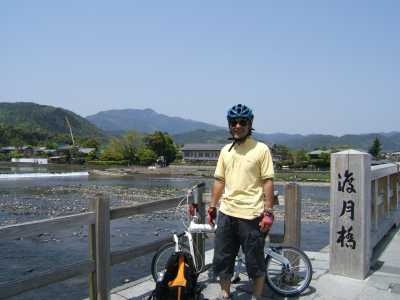 嵐山・渡月橋南詰