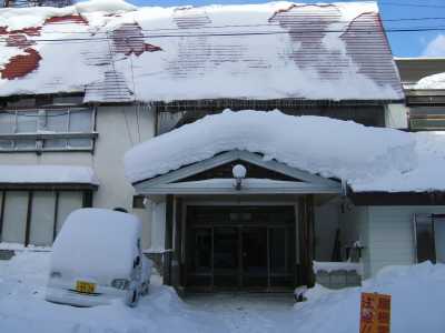 宿の玄関
