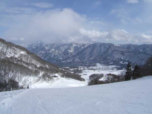 ハンの木コース中間から下部(人影無し)